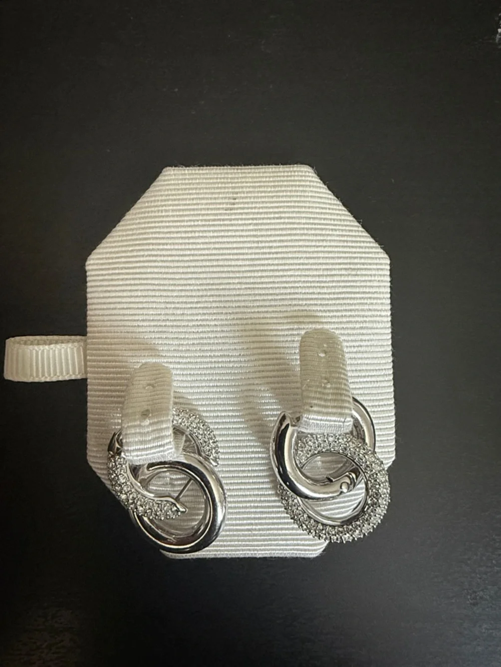 Swarovski Dextera hoop earrings - Picture 4 of 4